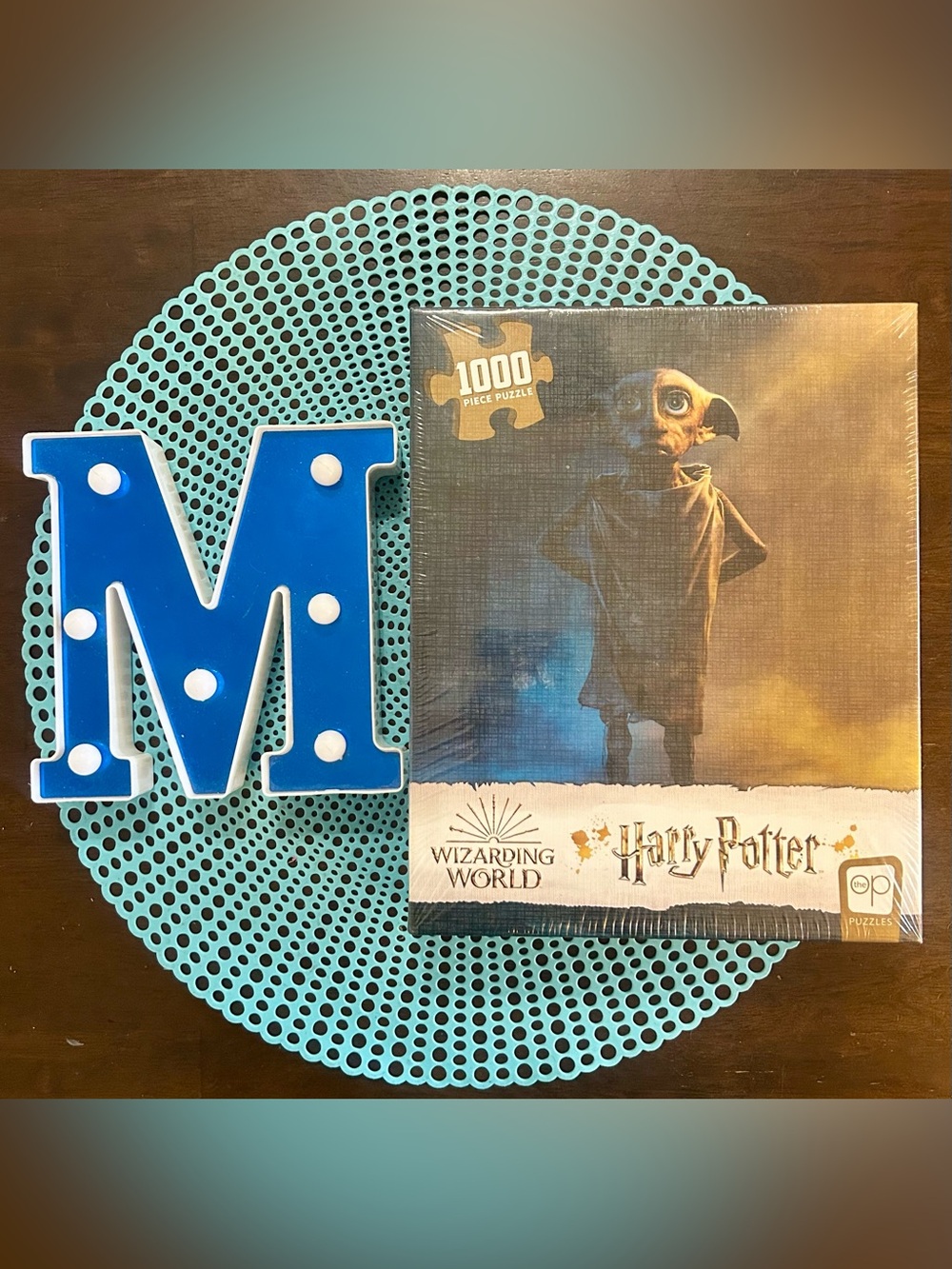 Harry Potter Dobby Wizarding World 1000 Piece Puzzle USAopoly 19x27 NEW SEALED